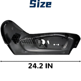 Dimeani trim panel next to ruler showing accurate OEM-compatible dimensions