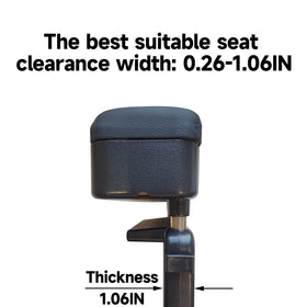 Dimeani installed in car driver view, improves reachability and comfort