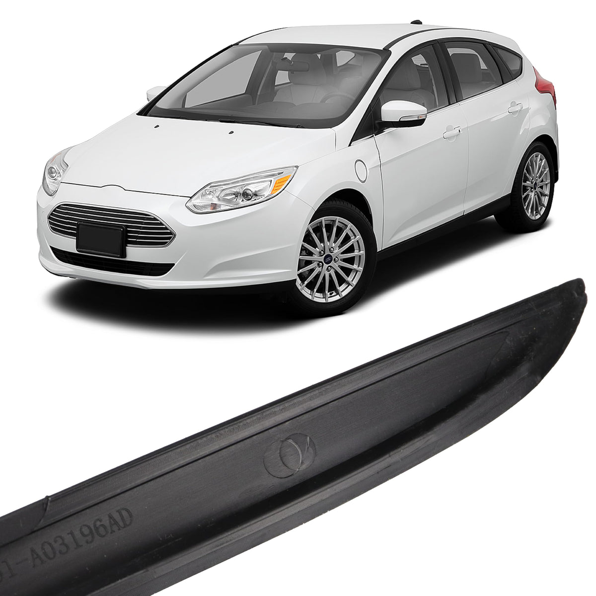 DIMEANI installed passenger side trim illustrating seamless match benefit