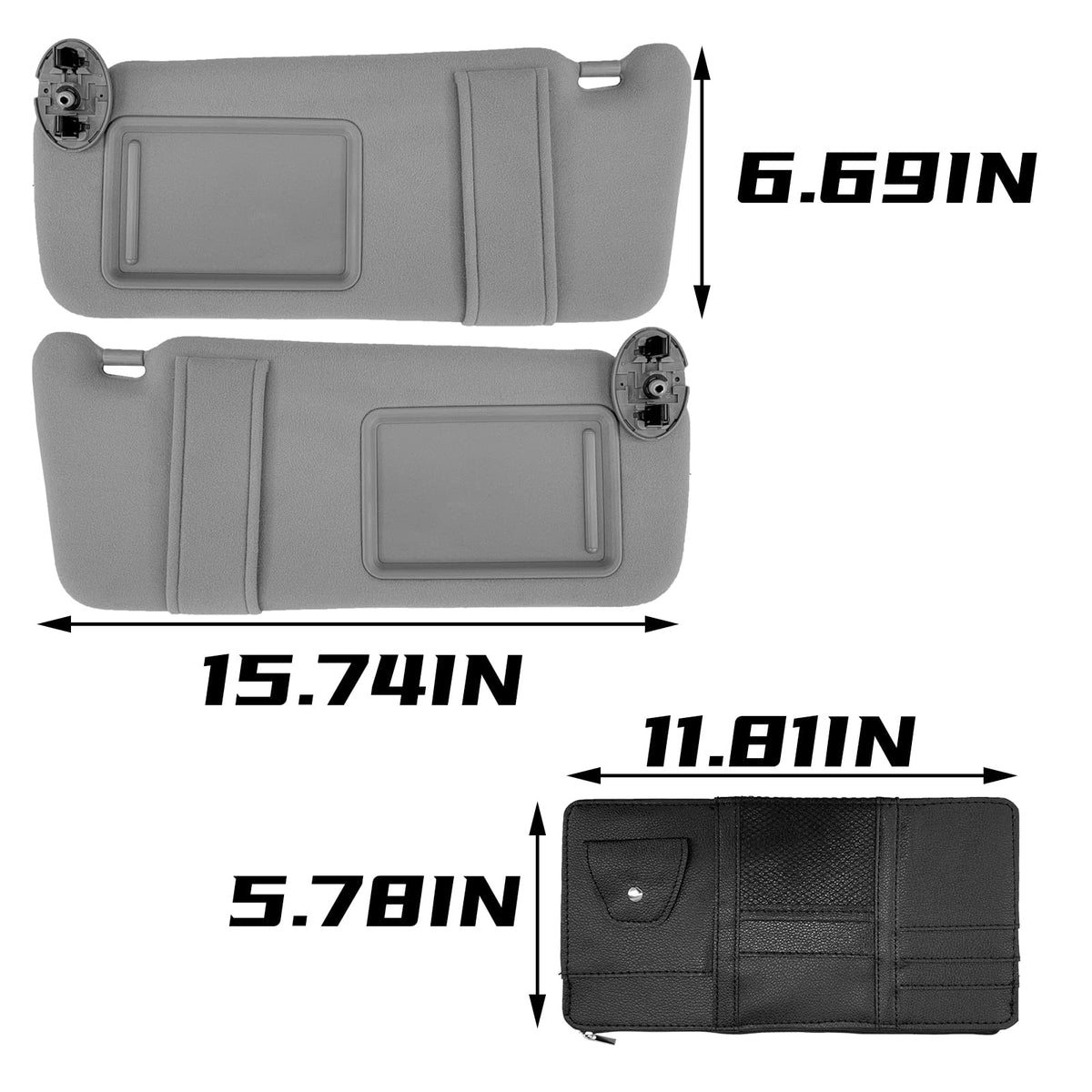 DIMEANI label and printed part numbers, confirms Camry compatibility