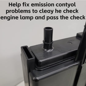 Dimeani canister installed under vehicle demonstrating proper fitment