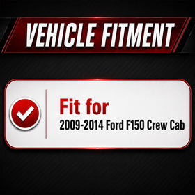 DimFlux visors installed on Ford F150 side profile improving ventilation