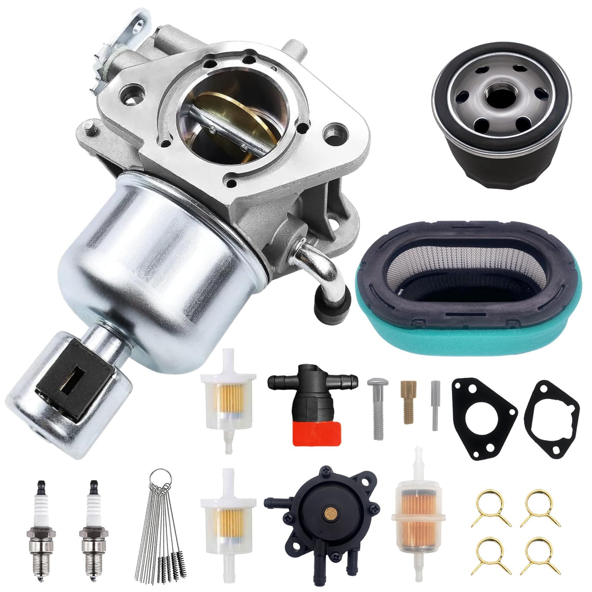 DingRan carburetor front assembly showing precision fit and improved reliability