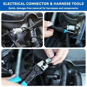 DISEN dual-head electrical separator detail enabling varied connector fits