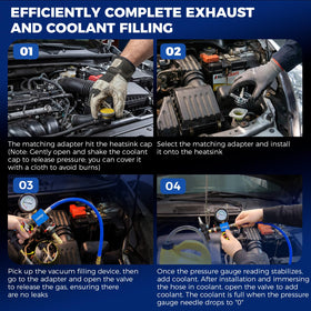 DISEN hoses and wrench layout showing ready-to-use service benefit