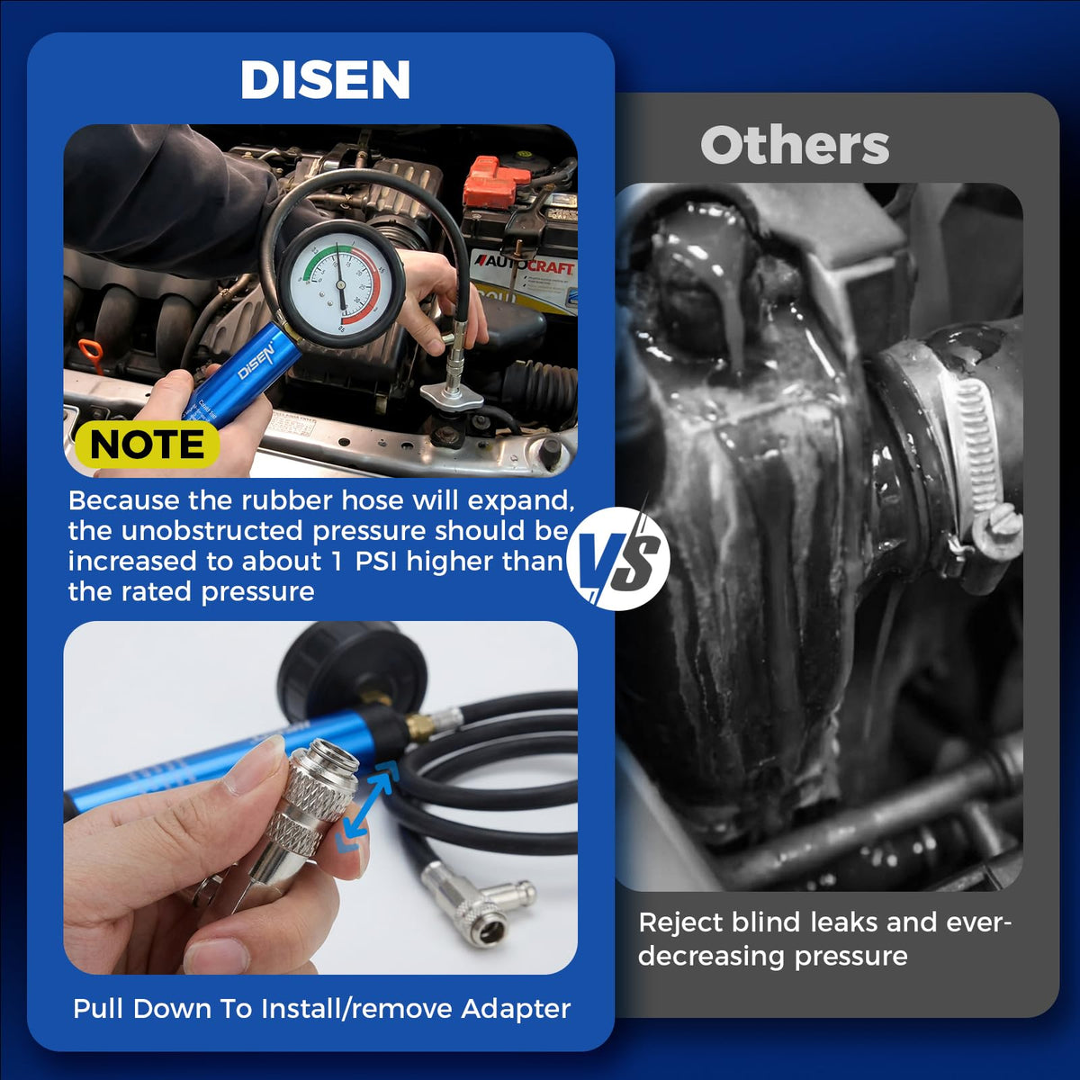 DISEN probe thermometer in use showing accurate temperature checking benefit