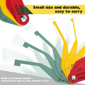 DITKOK color-coded gauge blades showing green yellow red bands, simplifies safety decisions