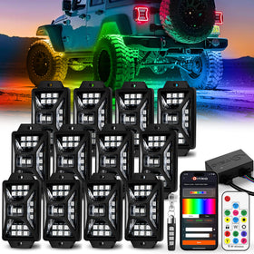 DITRIO front pod array showing even underglow and improved obstacle visibility