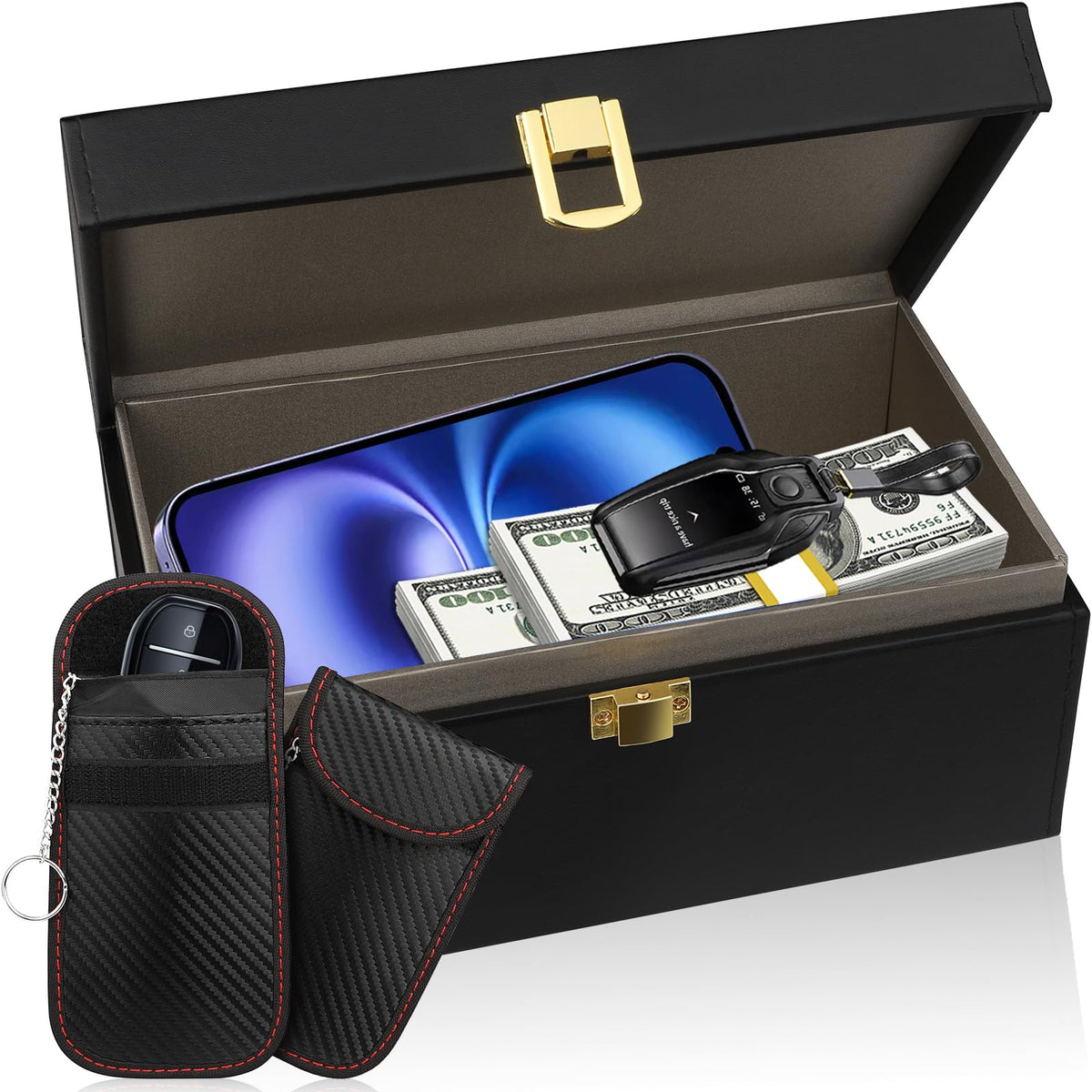 Diyife front closed box showing premium finish and secure storage benefit