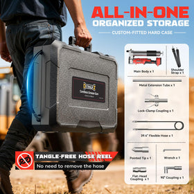 DIYtoolifz held in hands for scale illustrating portable, jobsite-ready sizing benefit