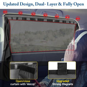 DIZA100 blackout fabric detail illustrating full light block for nap comfort