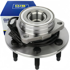 DJB front hub assembly packaging showing part and labels for easy identification