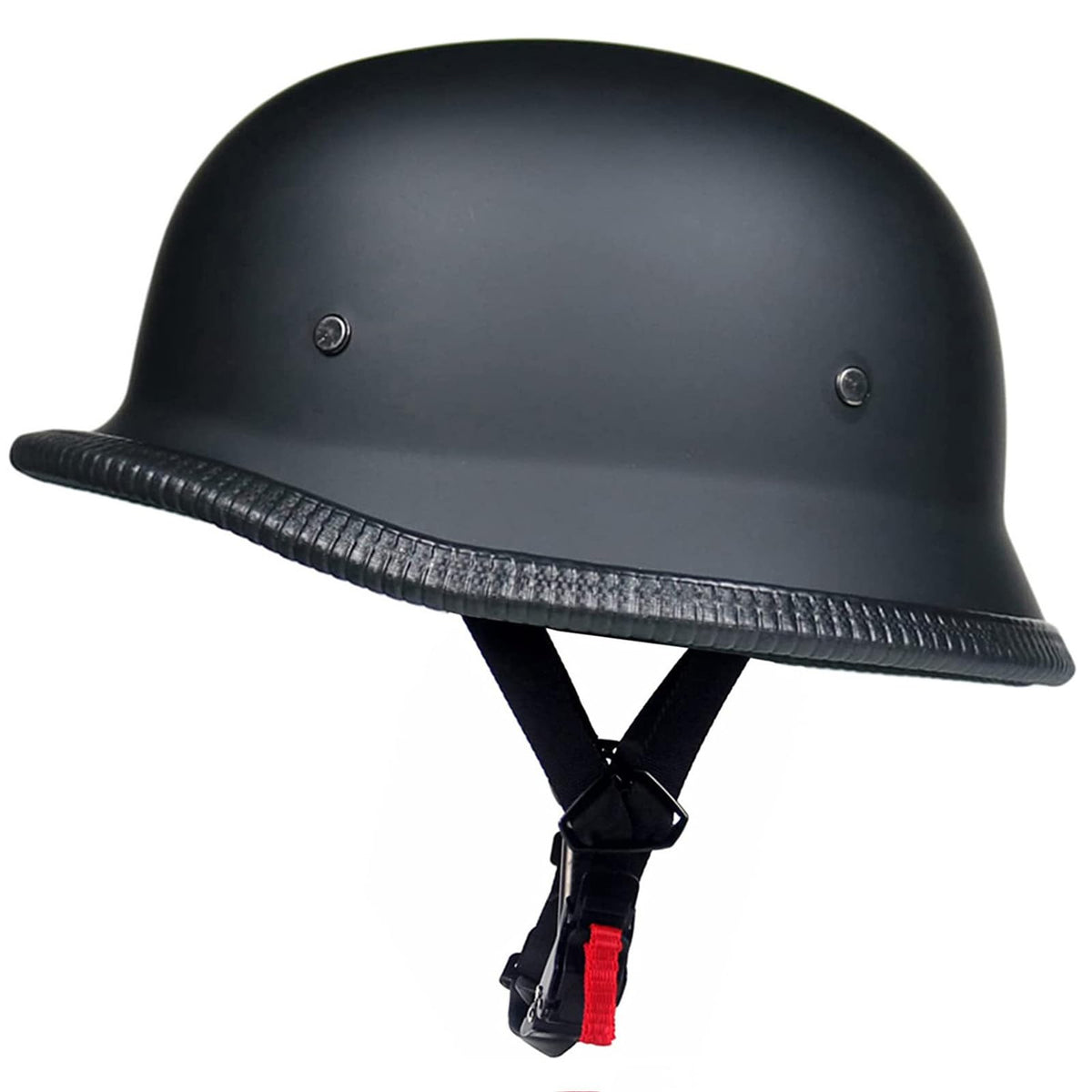 DJGLKREJG helmet front view showing vintage design and confident styling