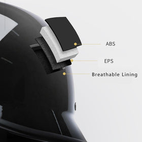 DJGLKREJG helmet interior padding detail offering comfort and fit benefit