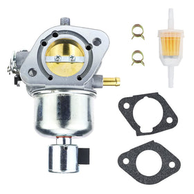 DKIIGAME carburetor front view showing ports and fitment benefit