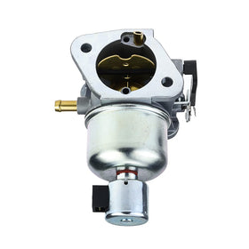 DKIIGAME carburetor beside tape measure showing compact, direct-fit design