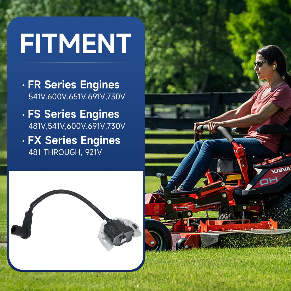 DKIIGAME close-up of ignition coil terminal highlighting durable connections for reliable spark
