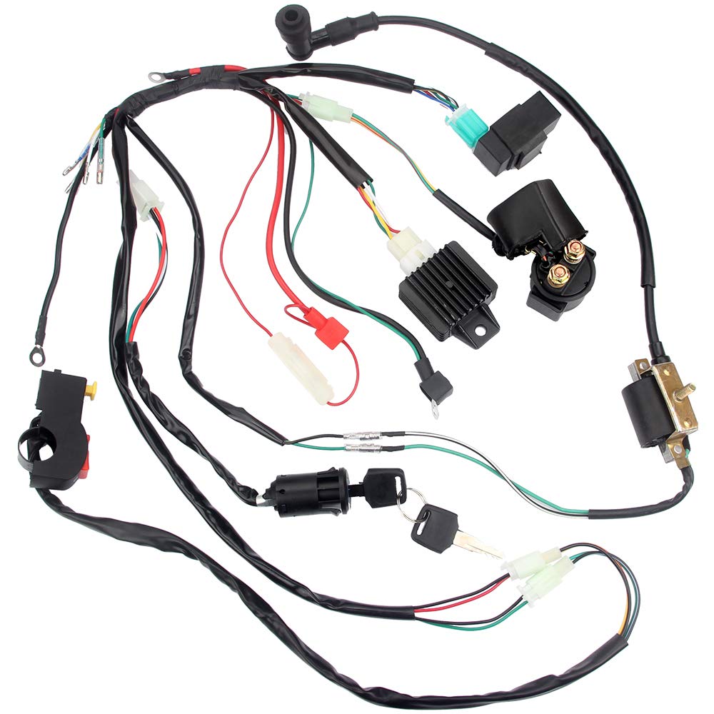 DKIIGAME close-up of ignition coil and CDI highlighting reliable spark restoration benefit