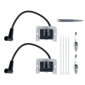 DKIIGAME ignition coil kit front packaging showing components and model compatibility helps quick identification