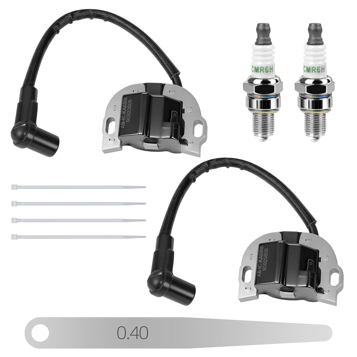 DKIIGAME front packaging showing coils and plugs for easy identification and fast installation