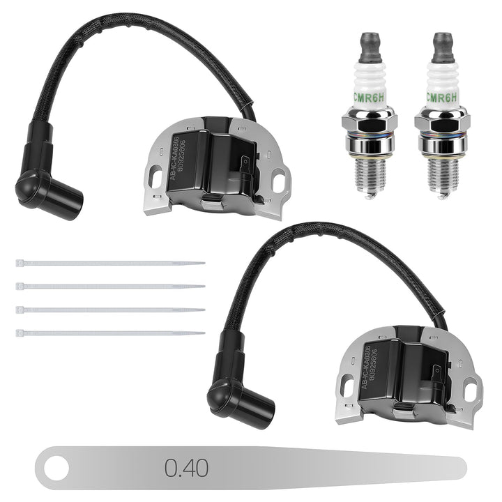 DKIIGAME front packaging showing coils and plugs for easy identification and fast installation