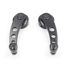 dkvaess front view showing black aluminum winders with clean styling benefit