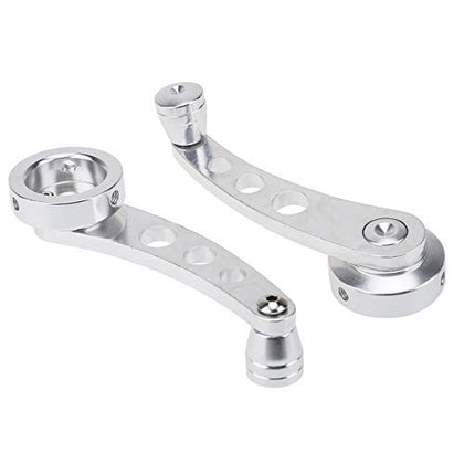 dkvaess front view of silver window winder pair showing sleek upgrade