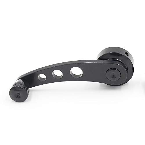 dkvaess winders installed in a car door illustrating straightforward upgrade