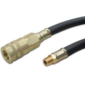 DKwoeshg hose connection detail showing secure connection and leak resistance