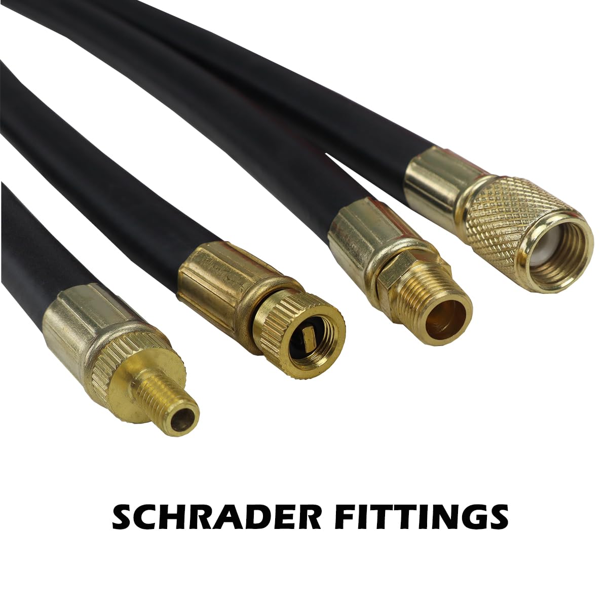 DKwoeshg adapter attached to vehicle test port enabling leak-free measurement