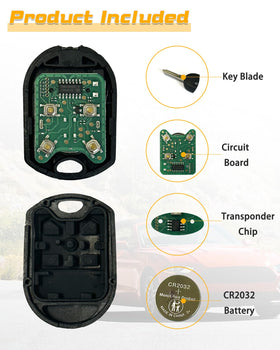 DLGHPO key fob battery installed demonstrating ready-to-program convenience