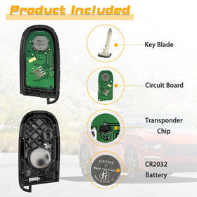 DLGHPO key fob held in hand to show scale, compact for comfortable carry