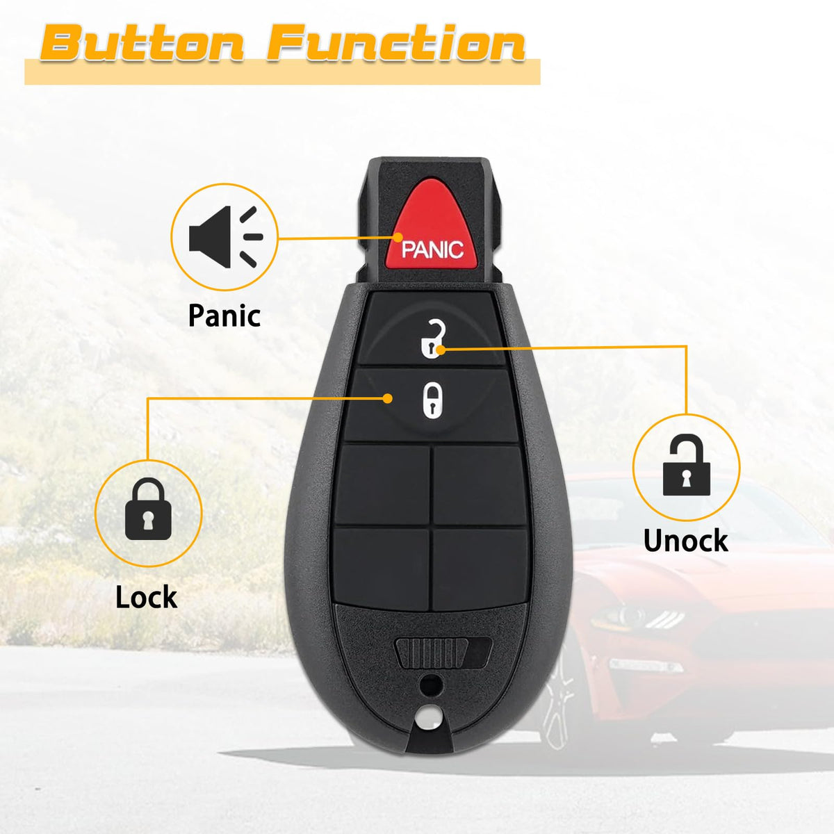 DLGHPO detailed view of buttons demonstrating tactile feel and durable design