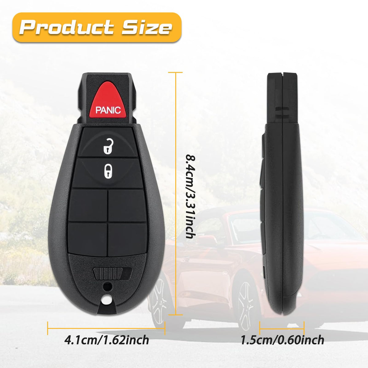 DLGHPO remote held in hand demonstrating ergonomic grip and easy operation