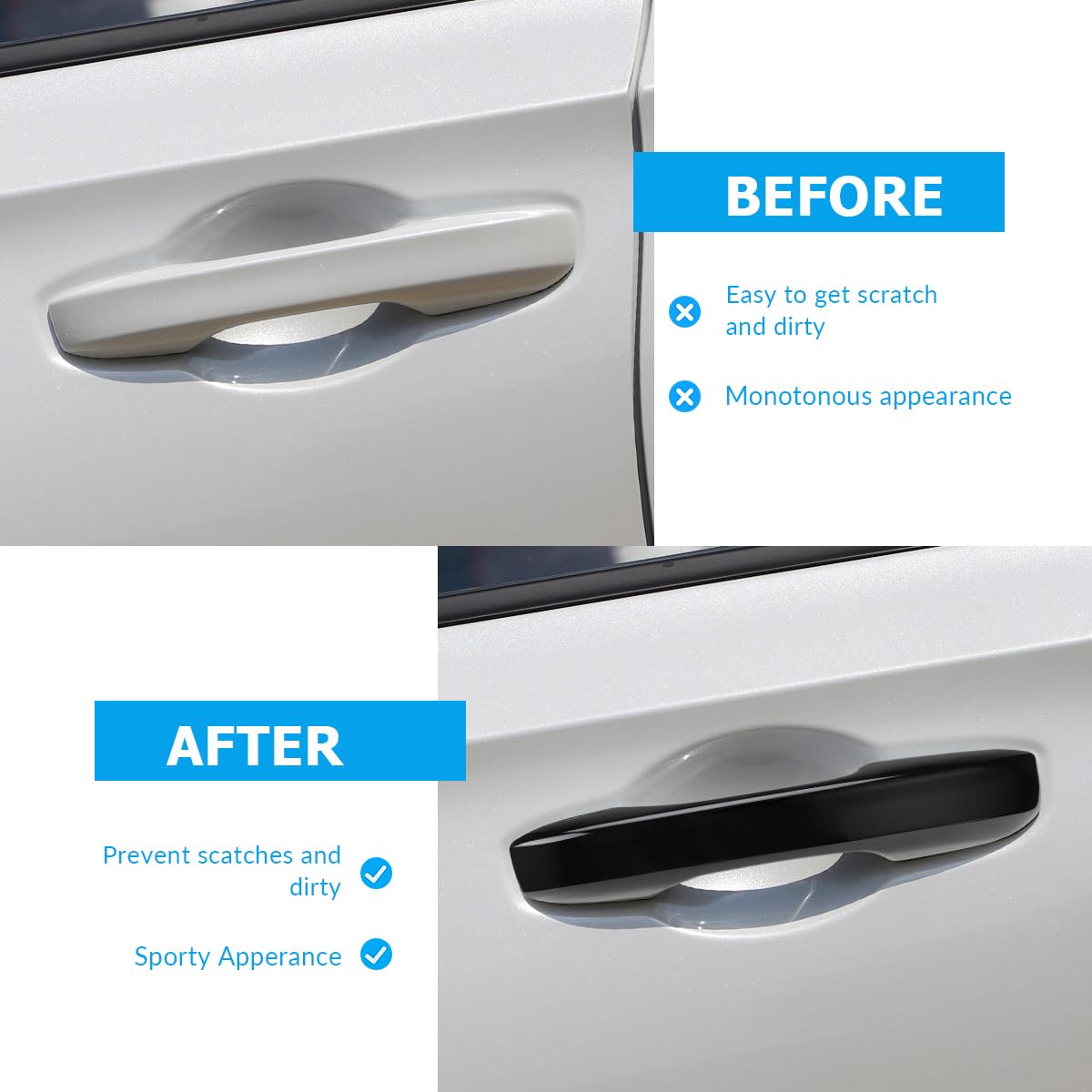DLOVEG close-up of gloss finish highlighting scratch-resistant surface