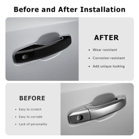 DLOVEG installed on a Sierra rear door showing protection from daily wear benefit