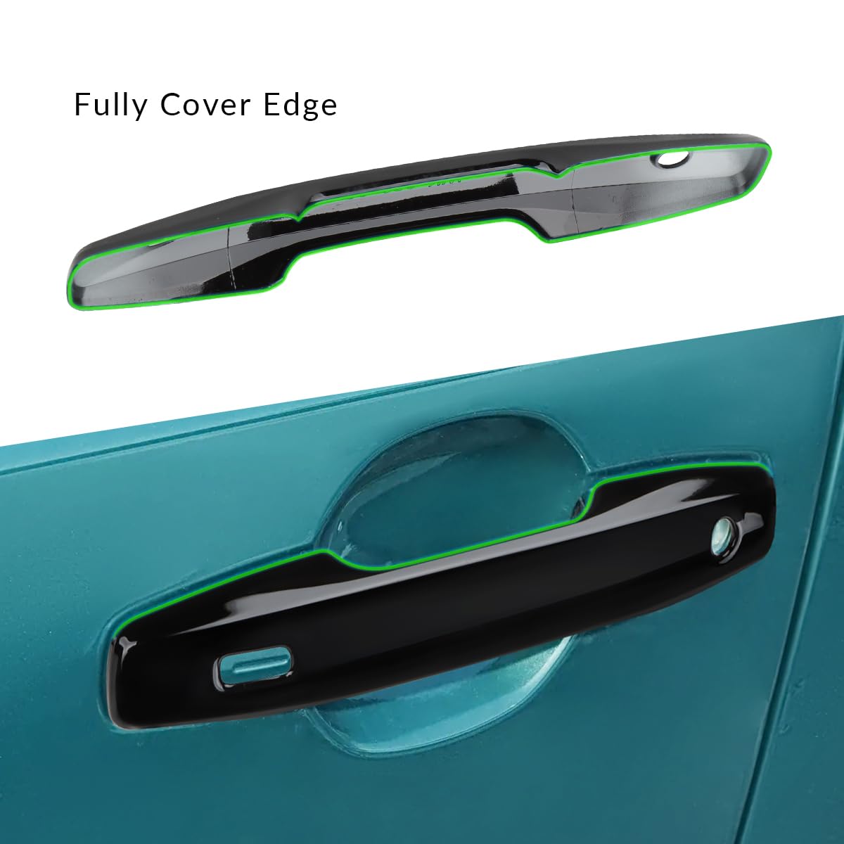 DLOVEG installed on rear door showing full-edge coverage protection