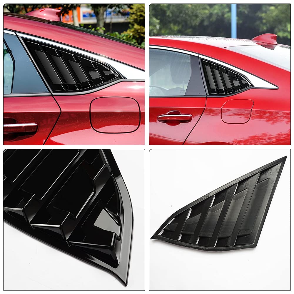 DLOVEG louver close up showing glossy finish and durable ABS texture benefit