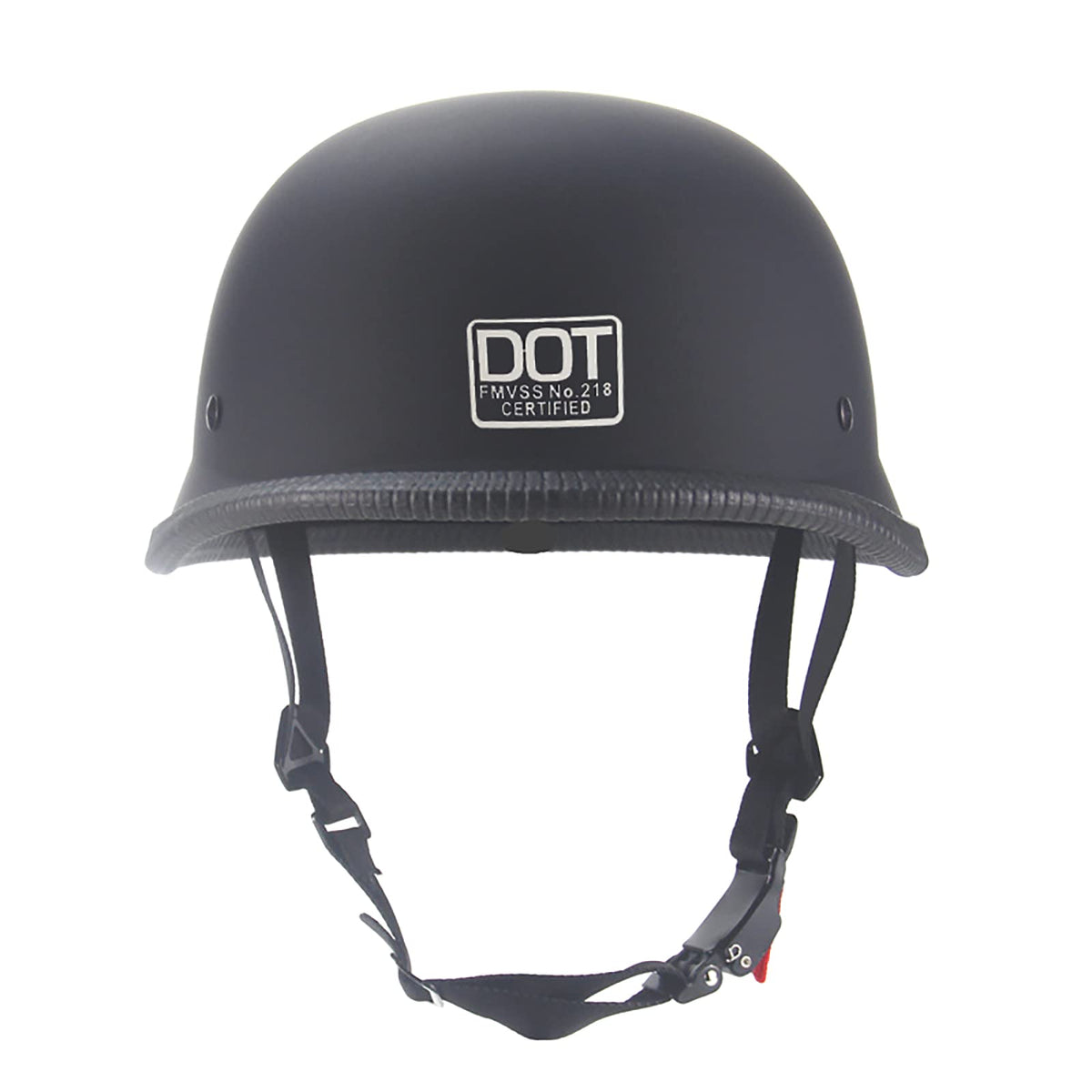 DLPACKJ helmet chin strap detail showing quick-release buckle for fast fastening