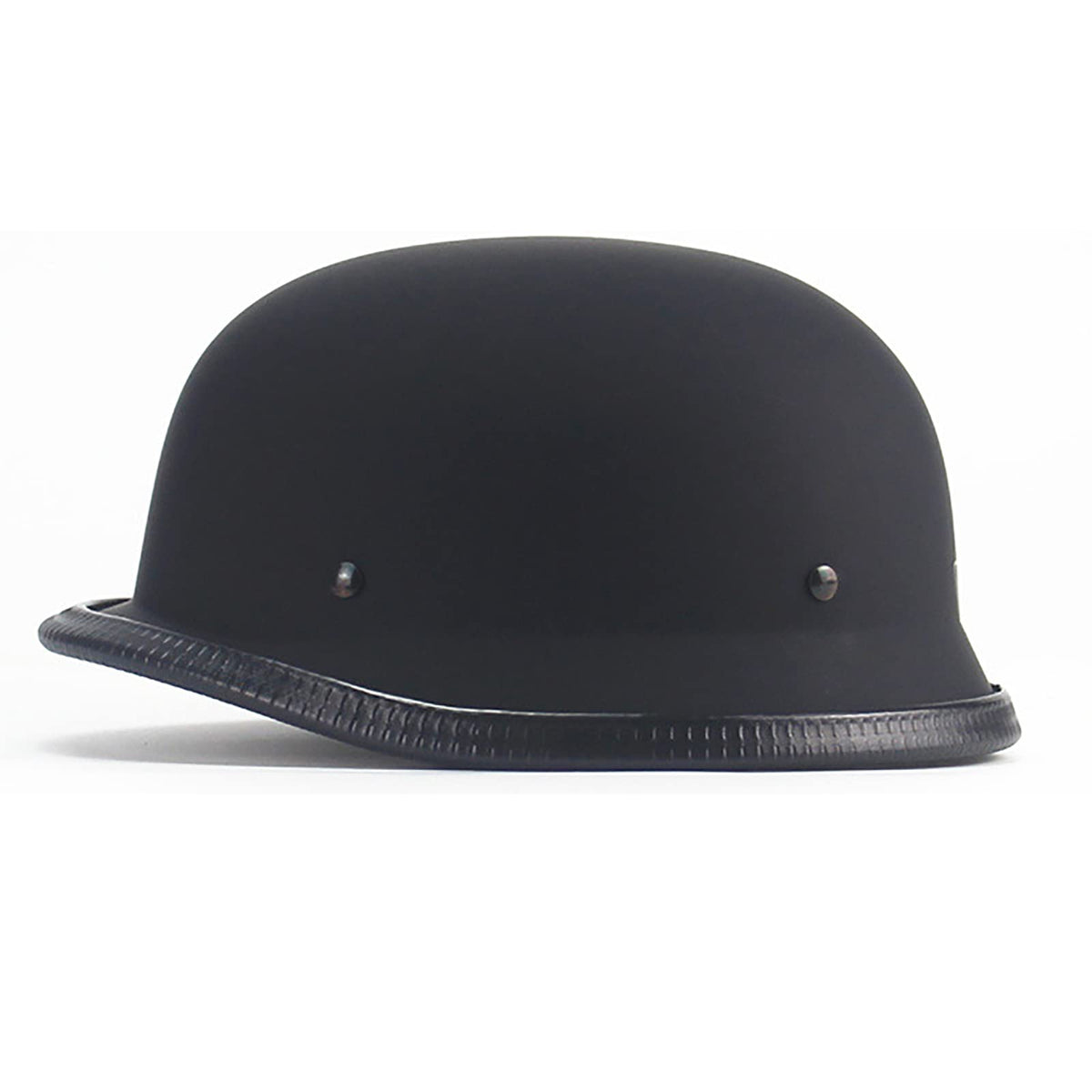 DLPACKJ helmet on motorcycle lifestyle shot illustrating classic cruiser styling