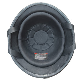 DLPACKJ helmet next to ruler showing XXL fit and sizing clarity