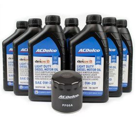DmaxStore ACDelco oil bottle front showing product and fitment benefits