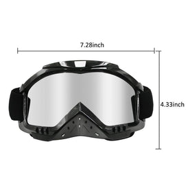 Dmeixs goggles held in hand for size comparison showing scale and fit