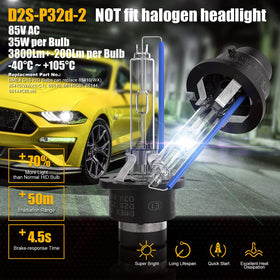 DMEX bulb installed in headlight assembly demonstrating plug-and-play benefit