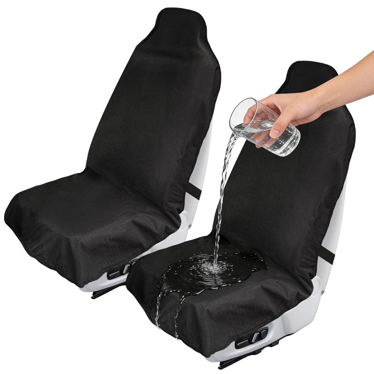 DMS PROTECTOR front view protecting seat from spills and dirt