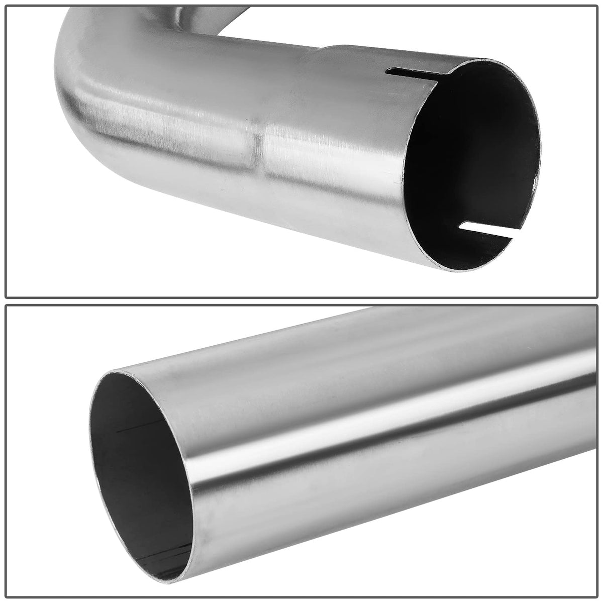 DNA MOTORING 45-degree pipe detail highlighting consistent wall and precise angle for routing
