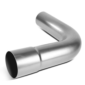 DNA MOTORING front view of 90° mild steel bend showing geometry and fit
