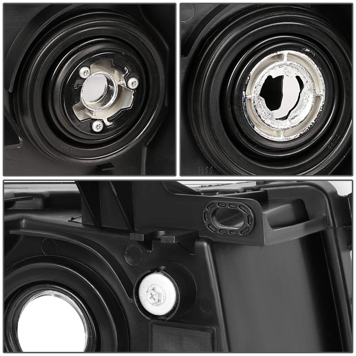 DNA MOTORING backside view with connectors and mounting points for easy plug-and-play
