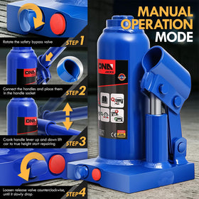 DNA MOTORING wide thick base detail improving stability and floor grip