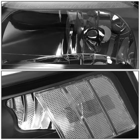 DNA MOTORING close-up of black housing detail emphasizing modern aggressive look